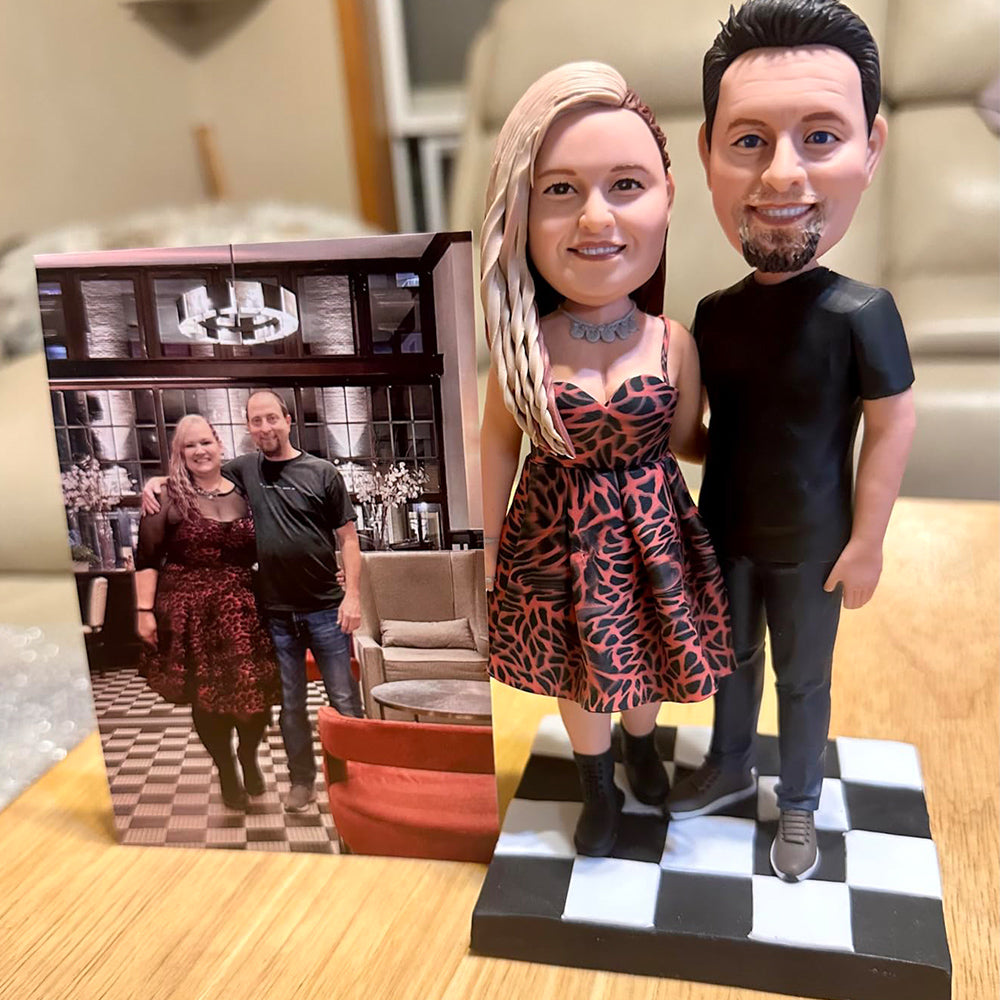 Fully Customizable 2 Person Custom Bobbleheads