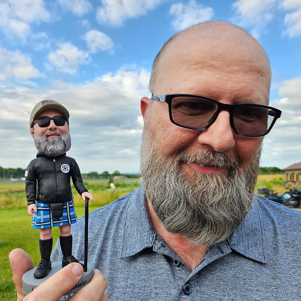 Father's Day Gift Fully 1 Person Custom Bobbleheads