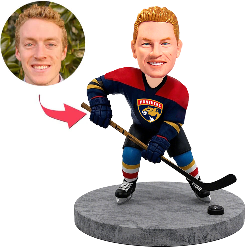 Florida Panthers Ice Hockey Fans Custom Bobbleheads