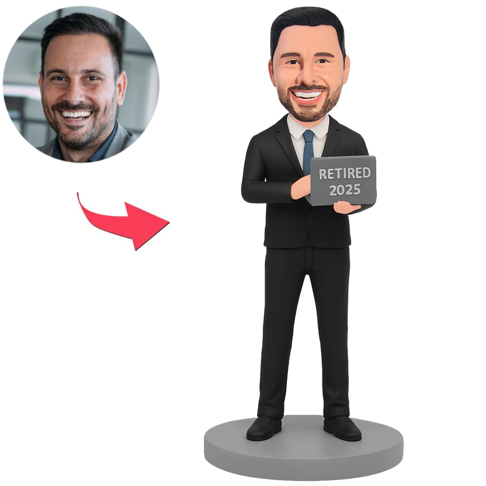 2025 Retired Programmer Custom Bobbleheads
