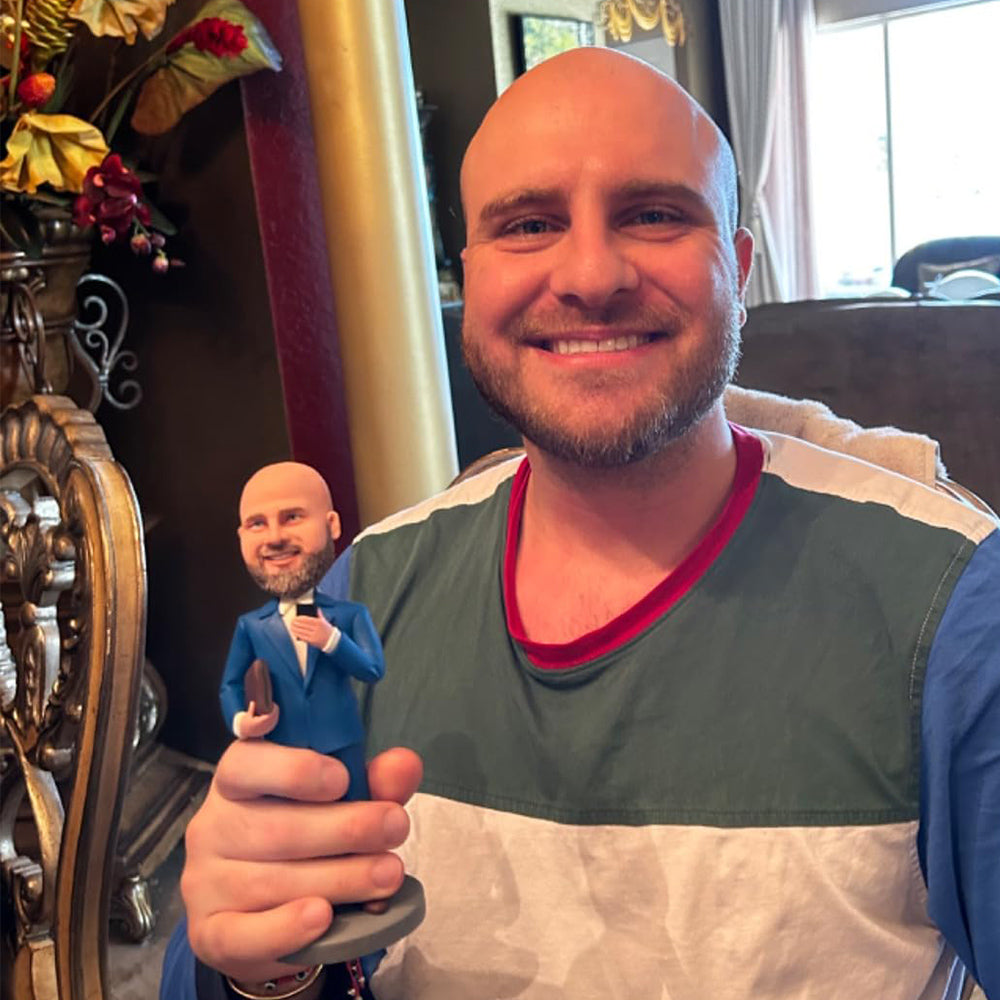 Fully Customizable 1 Person Soccer Custom Bobblehead
