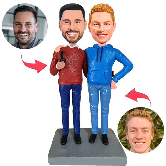 Happy Brother Custom Bobblehead