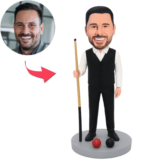 Snooker Player Custom Bobbleheads