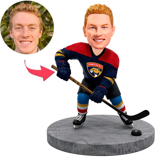 Florida Panthers Ice Hockey Fans Custom Bobbleheads
