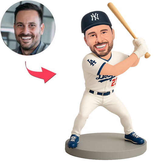 LA Dodgers Number 23 Baseball Player Custom Bobbleheads