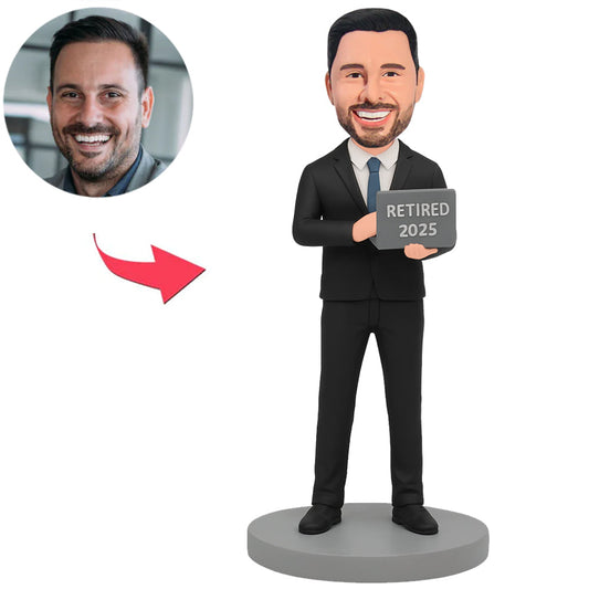 2025 Retired Programmer Custom Bobbleheads