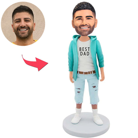 Casual Fashion Dad Custom Bobbleheads
