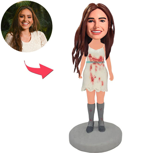 Injured Girl Custom Bobbleheads