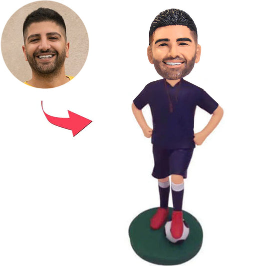 Soccer Player Custom Bobbleheads