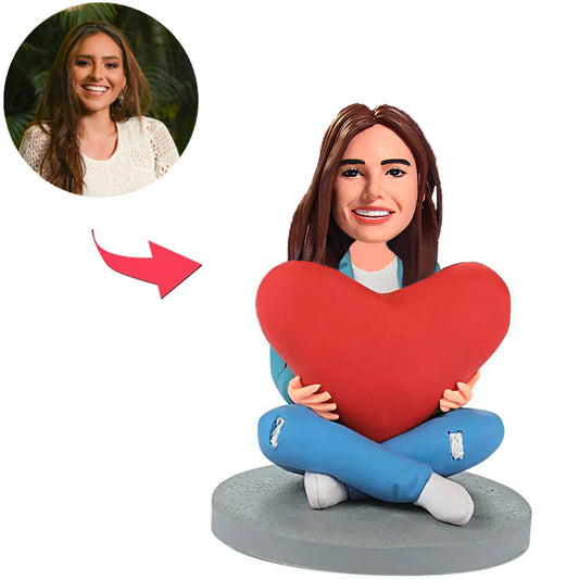 Heart Women Custom Bobbleheads
