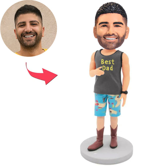 Custom Casual Dad Bobbleheads