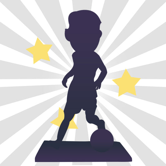 Fully Customizable 1 Person Soccer Custom Bobblehead